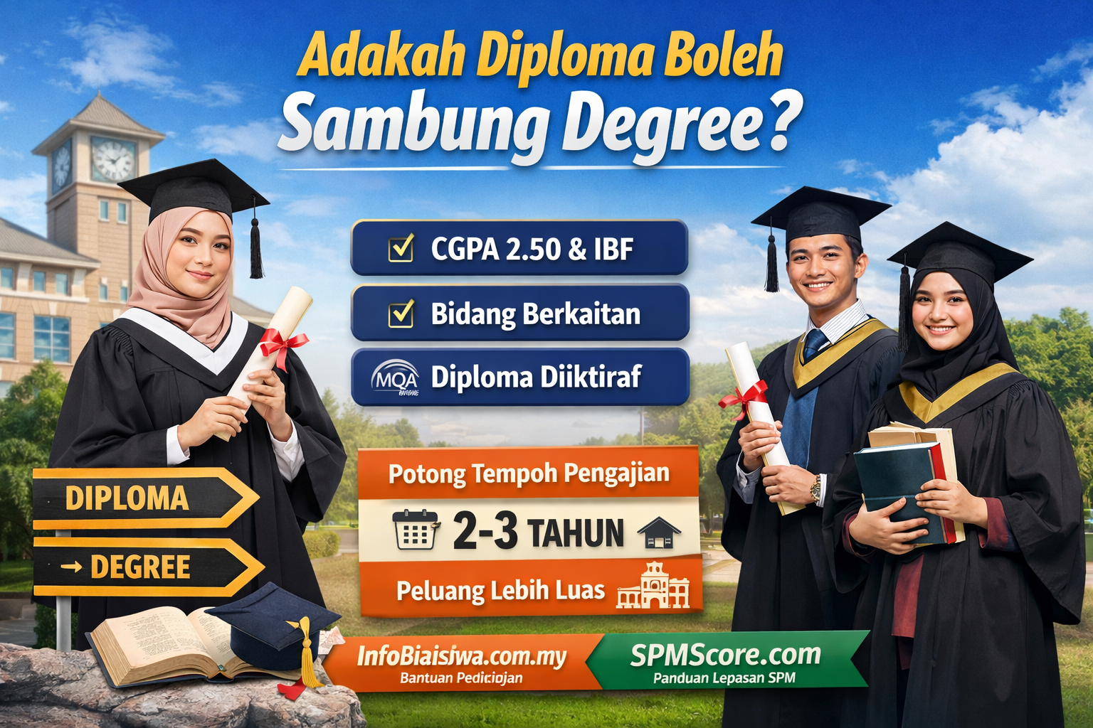 Adakah Diploma Boleh Sambung Degree