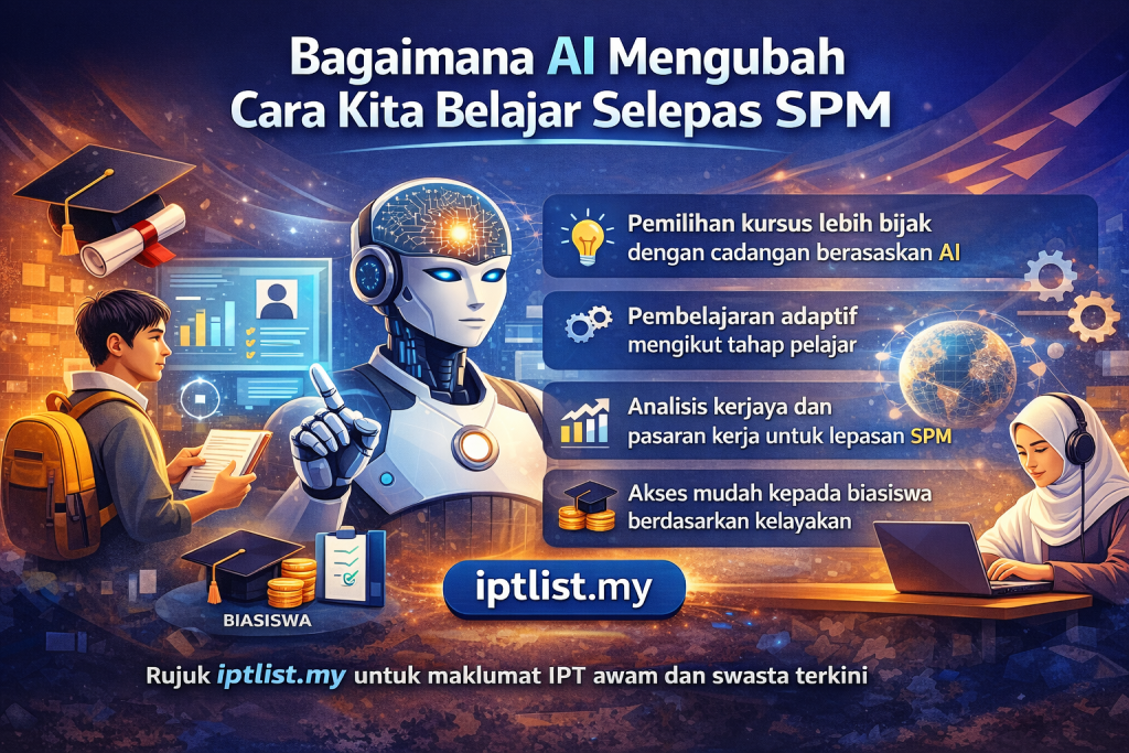 Bagaimana AI Mengubah Cara Kita Belajar Selepas SPM 