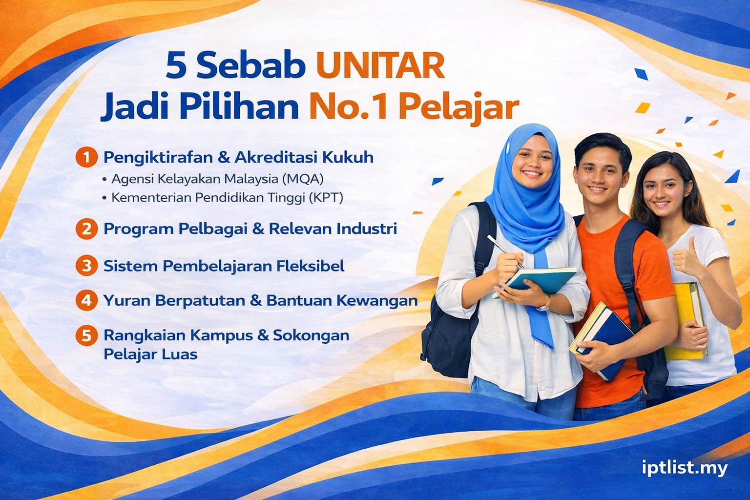 5 Sebab UNITAR Jadi Pilihan Pelajar di Malaysia