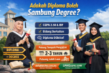 Adakah Diploma Boleh Sambung Degree?