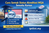 Cara Semak Status Akreditasi MQA Sesuatu Kursus