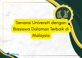 Senarai Universiti dengan Biasiswa Dalaman Terbaik di Malaysia